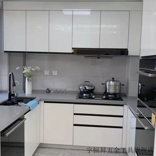 维诺亚深圳惠州东莞整体橱柜定做灶台柜不锈钢橱柜石英石台面定制