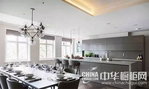 厨房蓬荜生 灰 演绎低调深沉美