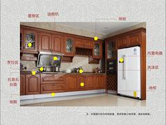 广东信誉好的经典厨柜系列凯撒大帝品牌 深圳不锈钢厨柜