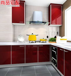 尚品宅配 周迅代言 橱柜不锈钢拉篮 橱柜整体厨房橱柜