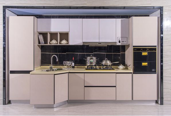 高端不锈钢整体橱柜定制